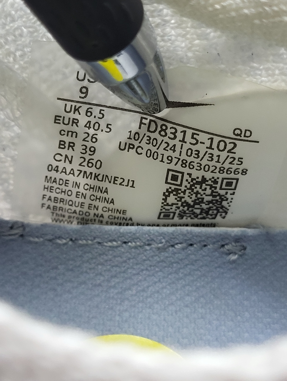 Nike Air Zoom Alphafly Next% 3 White Obsidian FD8315-102 Womens Size 9 Shoes New - Picture 8 of 8